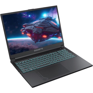 GIGABYTE Laptop G6 KF (2024) / Intel Core i7-13620H, 16", 1920x1200, 32GB RAM, 1.5 TB SSD, RTX 4060, 165 Hz, Windows 11 Home